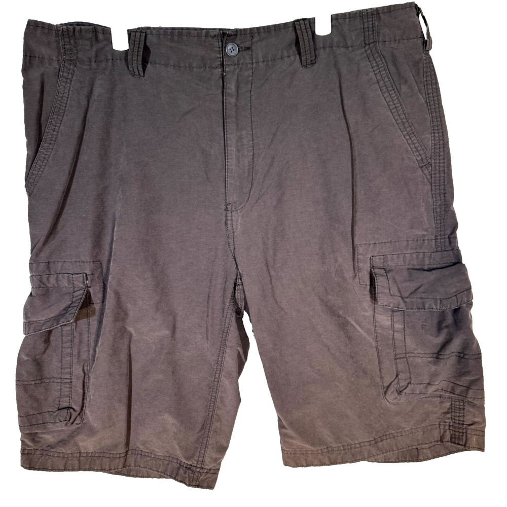 Ecko Unltd Cargo Shorts Mens 40 Dark Gray Cotton Utility Military Workwear